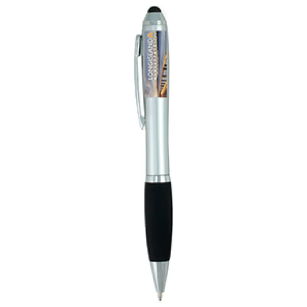 Stylo à stylet "Techno" (pleine couleur)