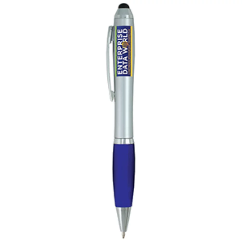 Stylo à stylet "Techno" (pleine couleur)