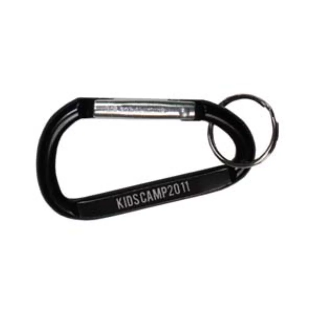 "Cara M" Medium Size Carabiner Keyholder w/Split Ring Attachment
