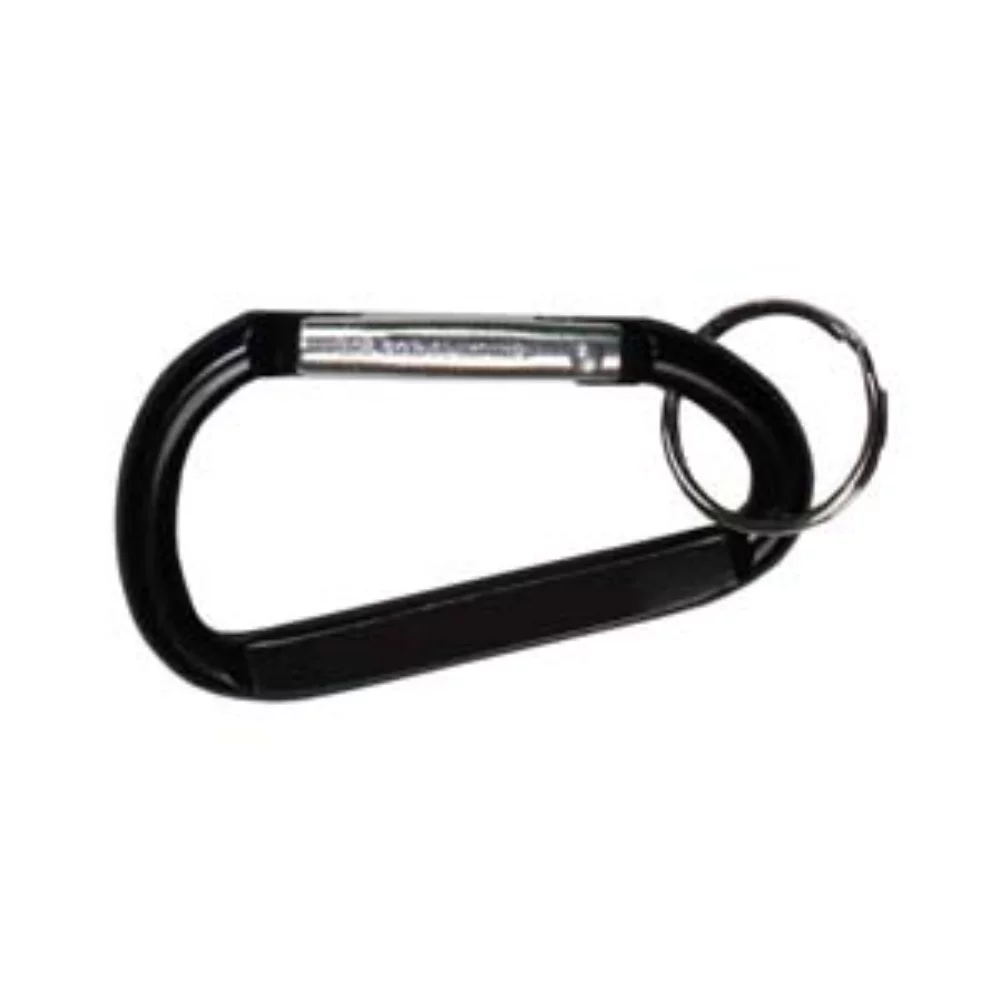 "Cara M" Medium Size Carabiner Keyholder w/Split Ring Attachment