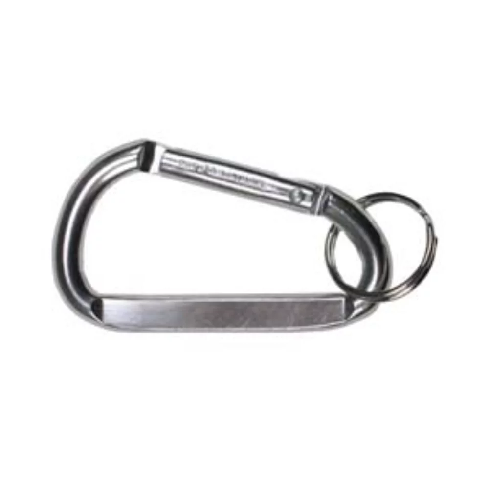 "Cara M" Medium Size Carabiner Keyholder w/Split Ring Attachment