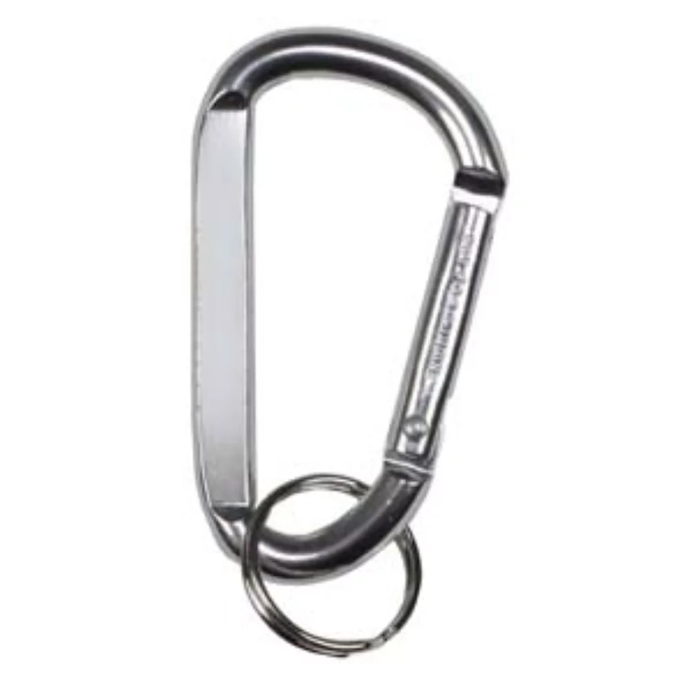"Cara M" Medium Size Carabiner Keyholder w/Split Ring Attachment