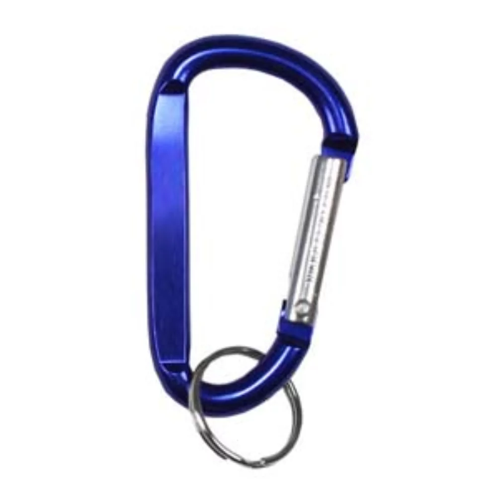 "Cara M" Medium Size Carabiner Keyholder w/Split Ring Attachment