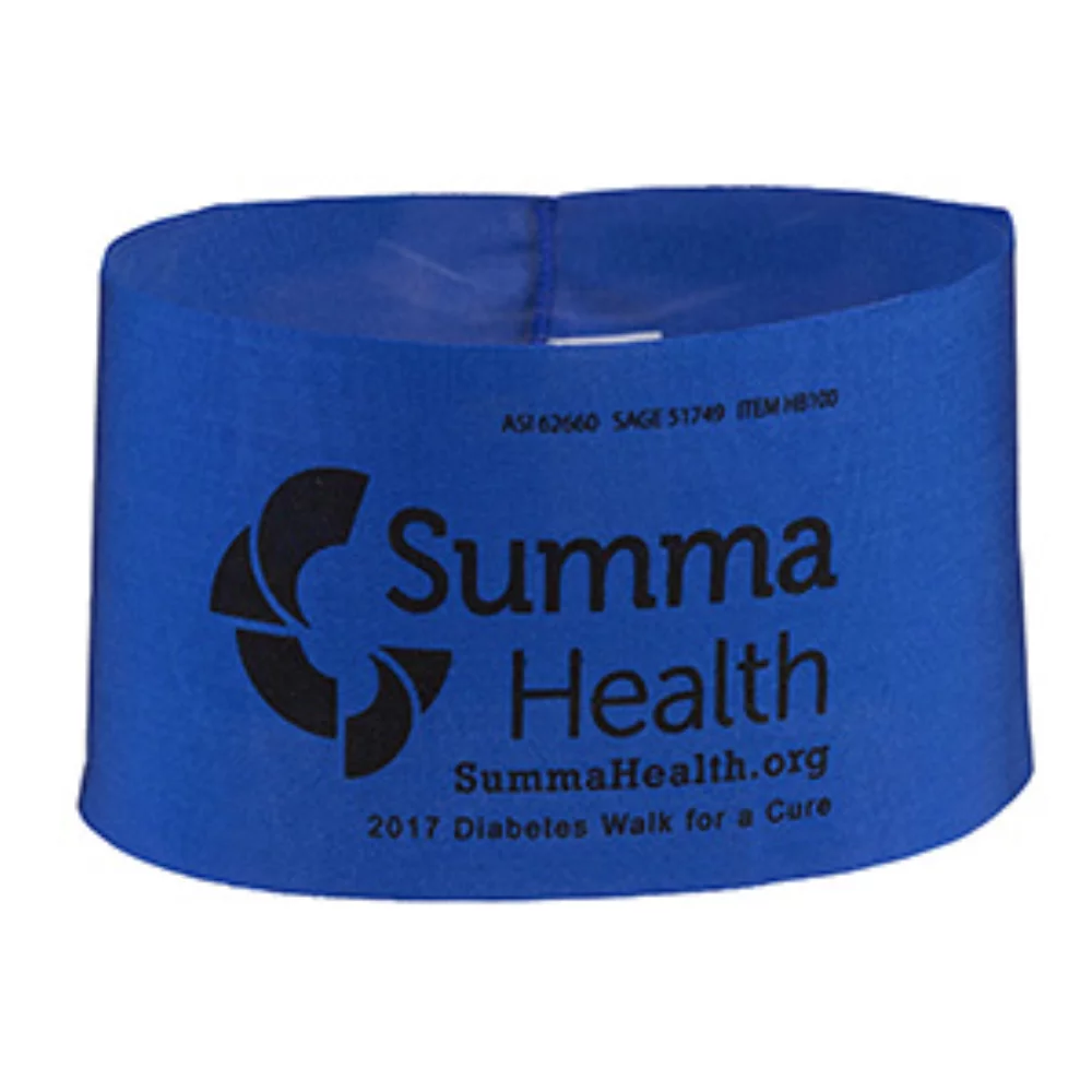 "The Austin" Sporty Headband Headwear Silkscreen Imprint