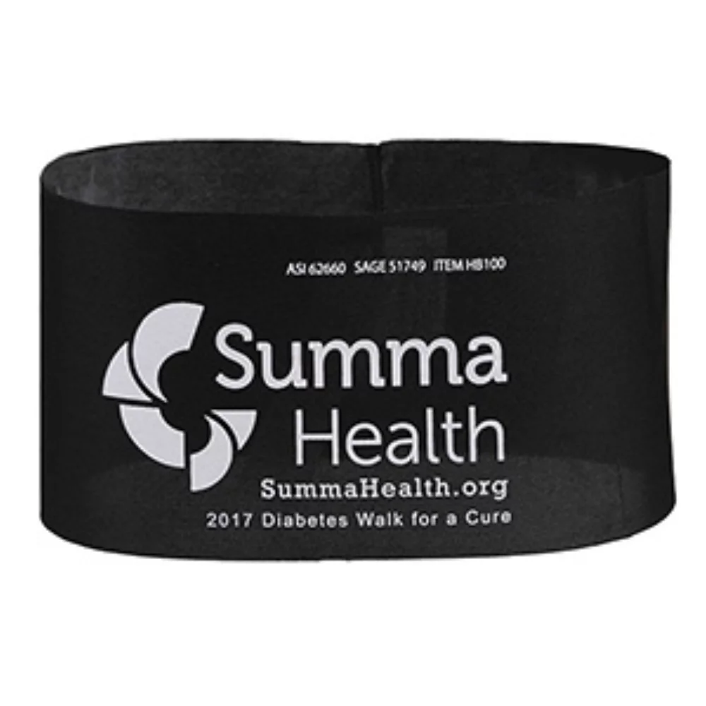 "The Austin" Sporty Headband Headwear Silkscreen Imprint