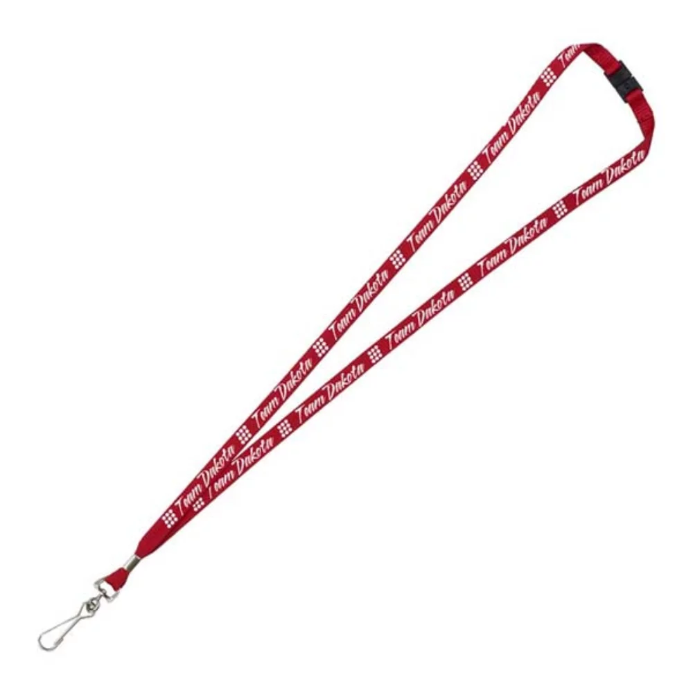 "LaSalle" 3/8" Overseas Silkscreen Lanyard