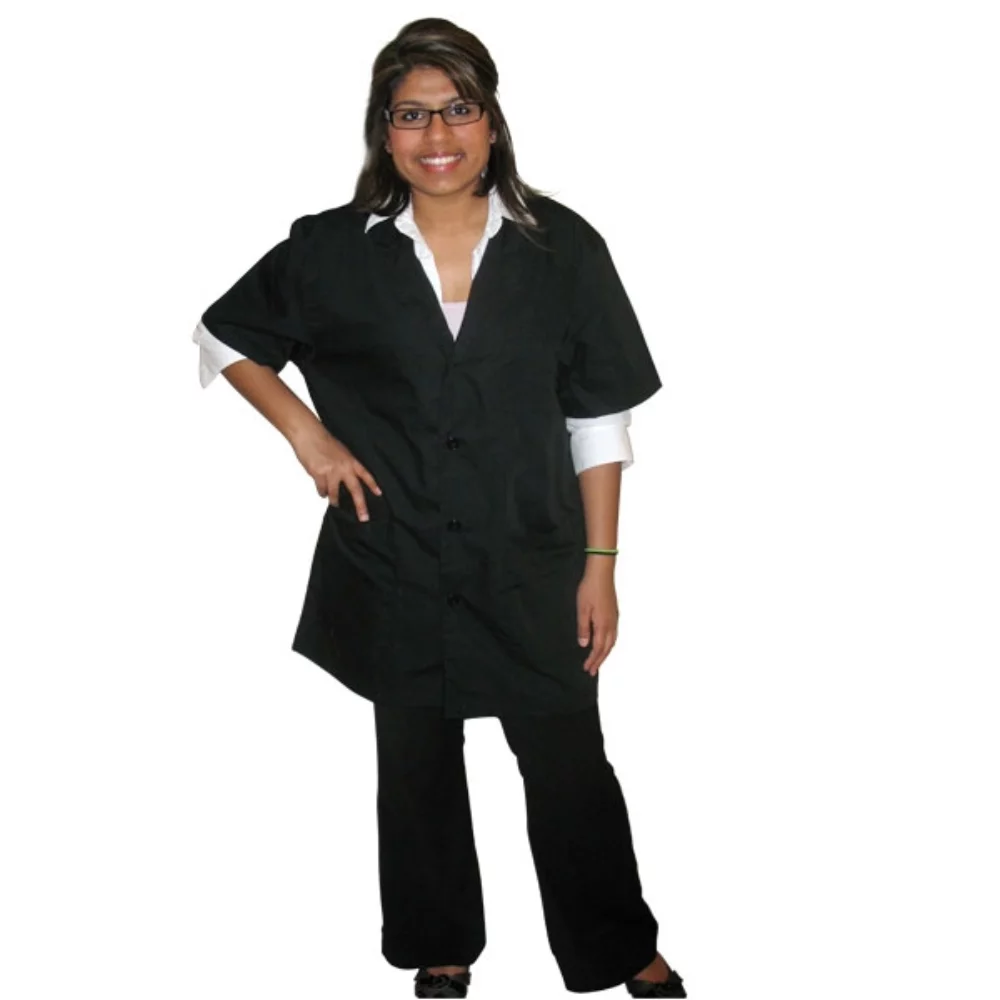 Canadian Made Unisex Short Sleeves Lab Coats