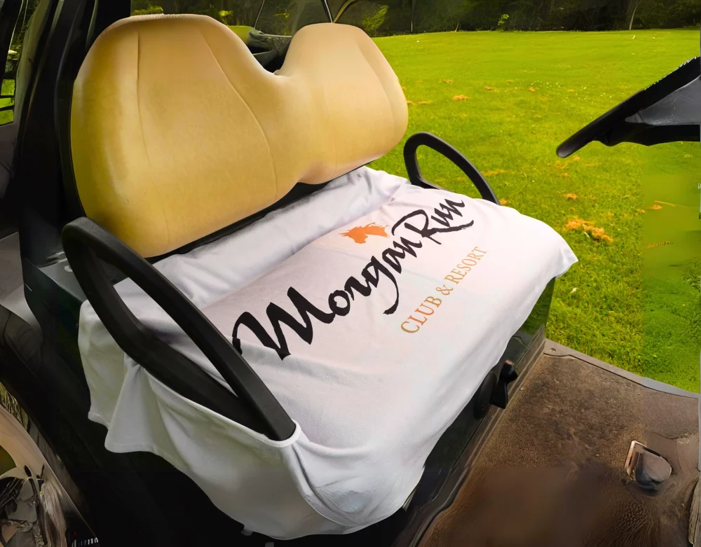 Sublimated Golf Cart Seat Cover 30X60