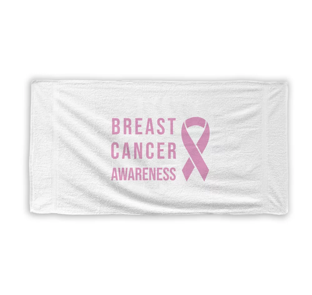 Serviette de bain blanche 25"x50"