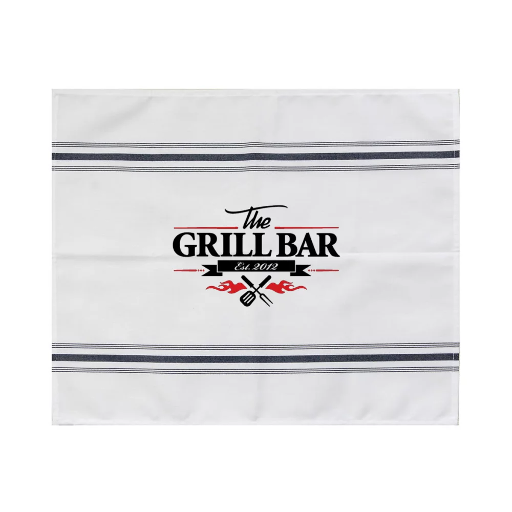 Serviette de bistro en polyester filé à 100%