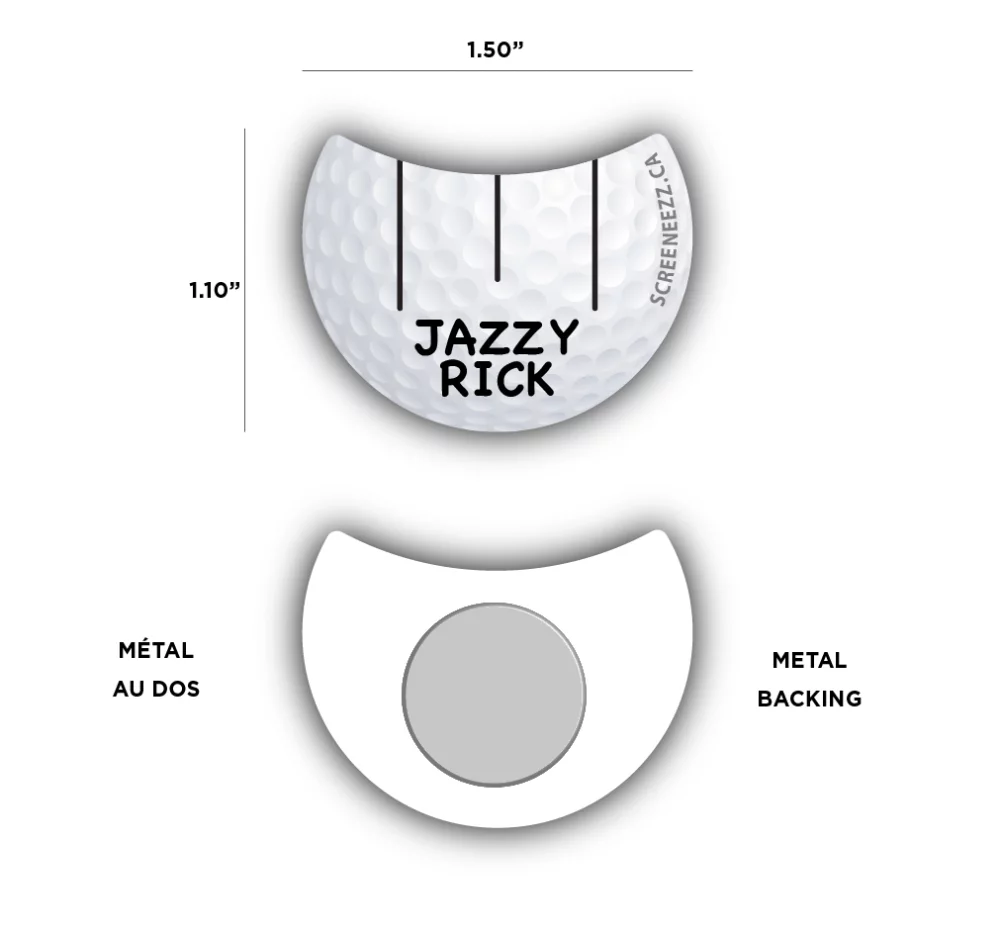 Marqueur de balle de golf