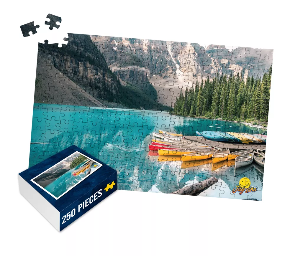 Puzzle personnalisé de 250 pièces avec boîte cadeau