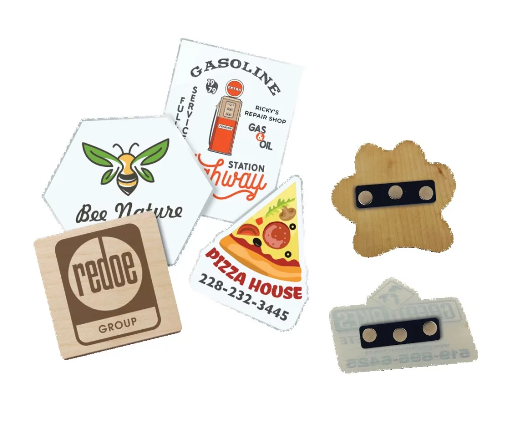 Magnets - Acyrlic & Wood