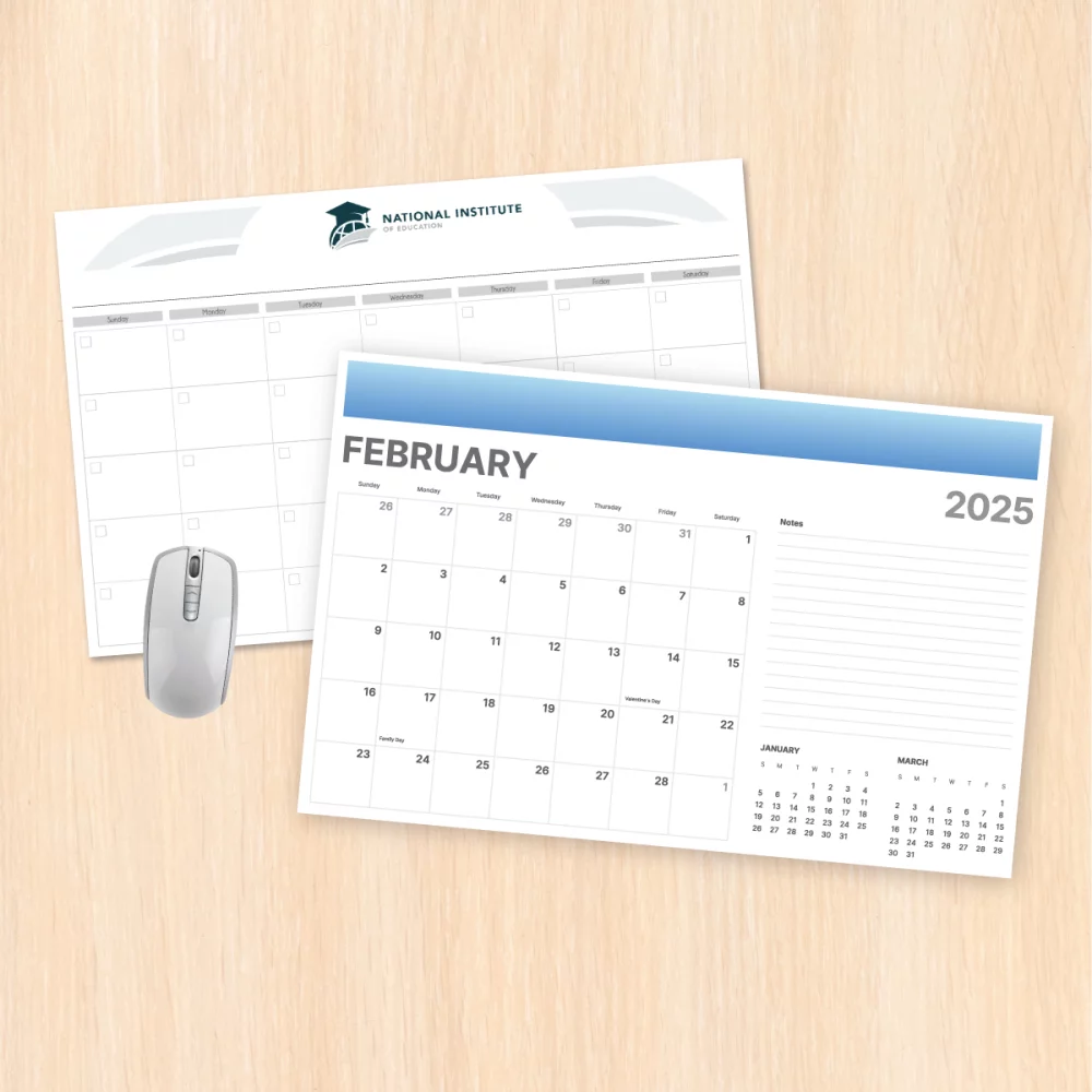 Calendriers de bureau