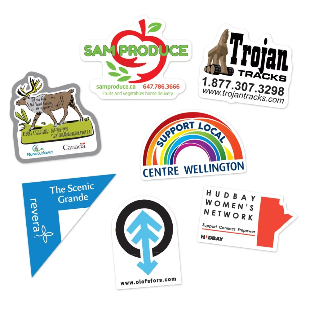 aimants de forme personnalisée (20 mil)