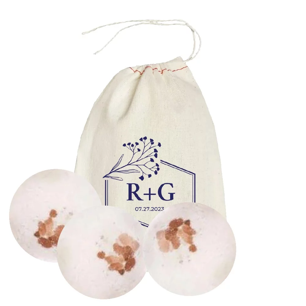 3 Mini Bath Bombs in a bag