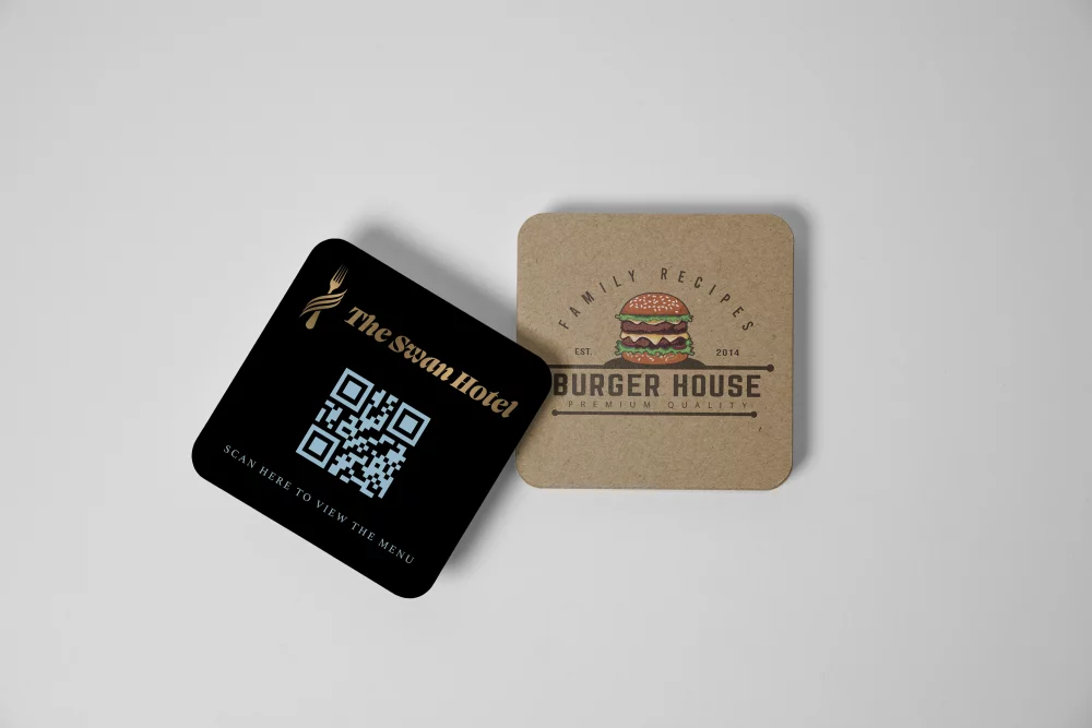 Sous-verres Kraft & Epic Black