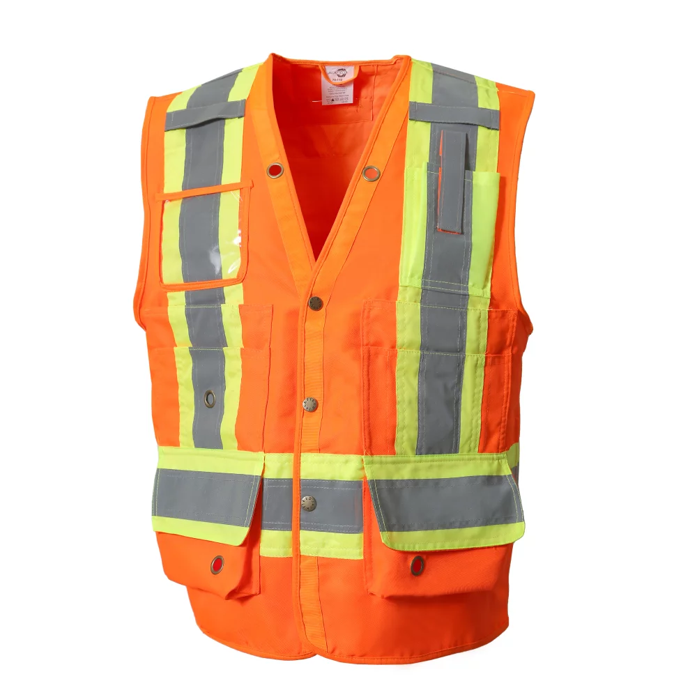 Gilet de géomètre avec 15 poches