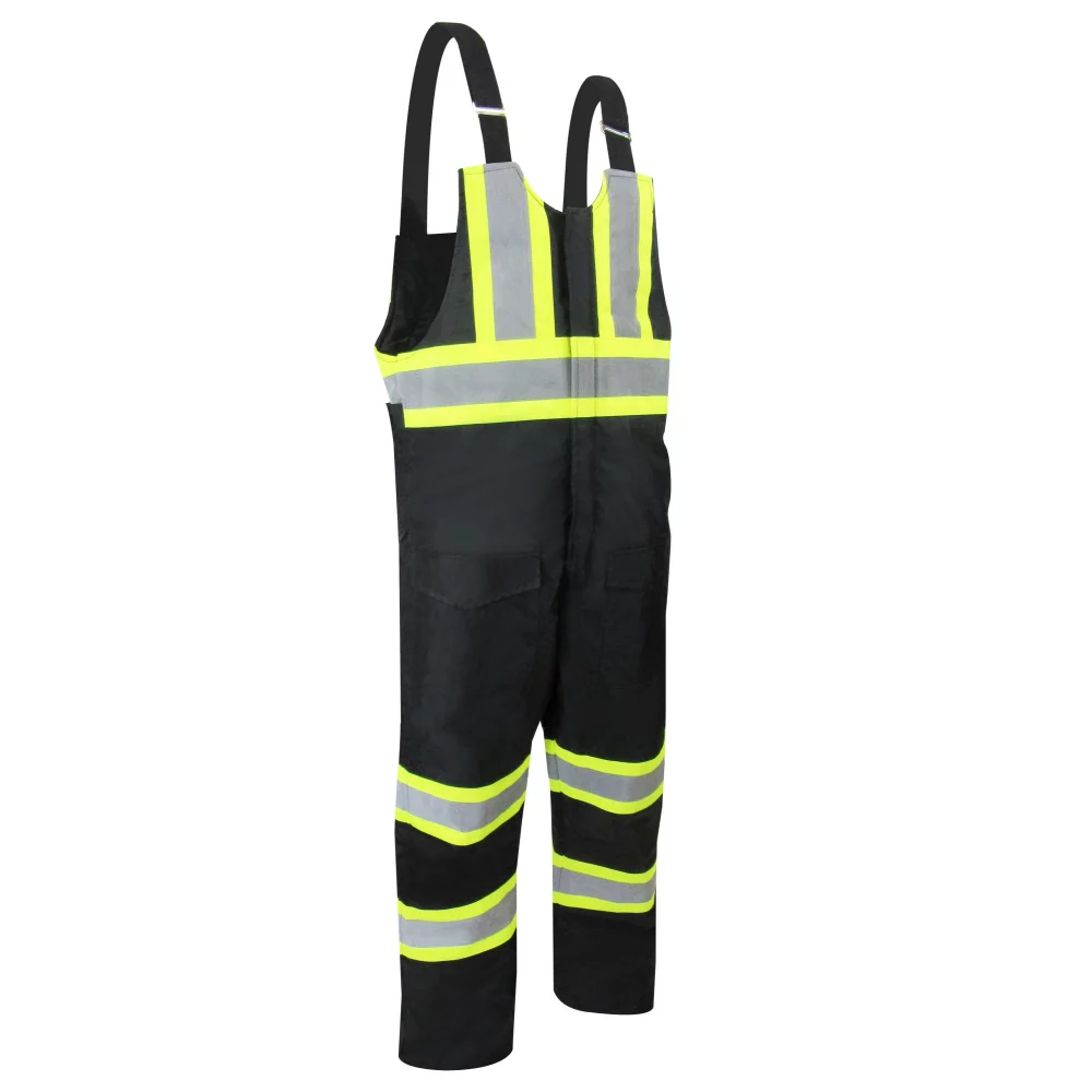 Bib Pants with Reflective Stripes