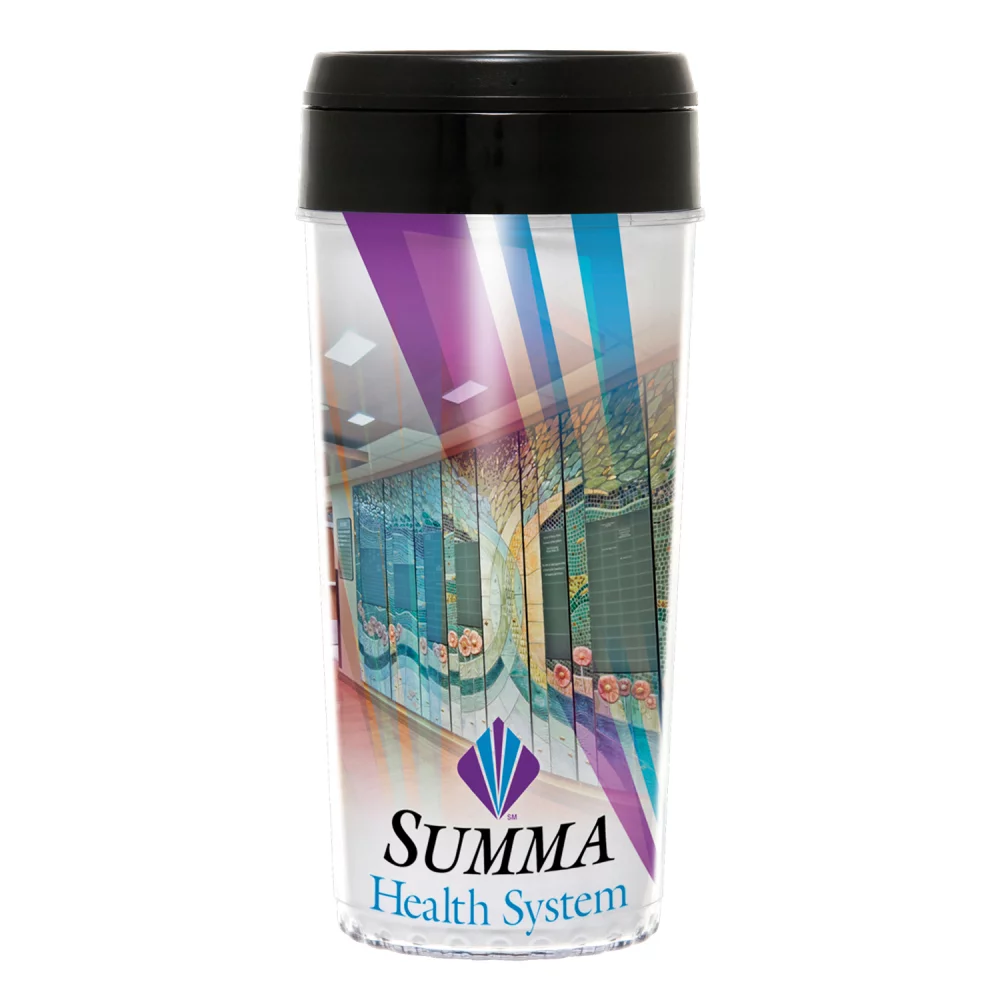 Gobelet isolé Elite Insert de 16 oz avec impression en couleur intégrale