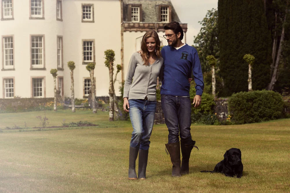 Gilet cardigan James Harvest Fontana