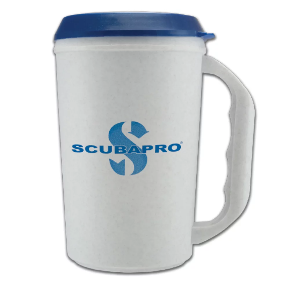 22 Oz. Insulated Travel Mug w/ Drink Thru Lid