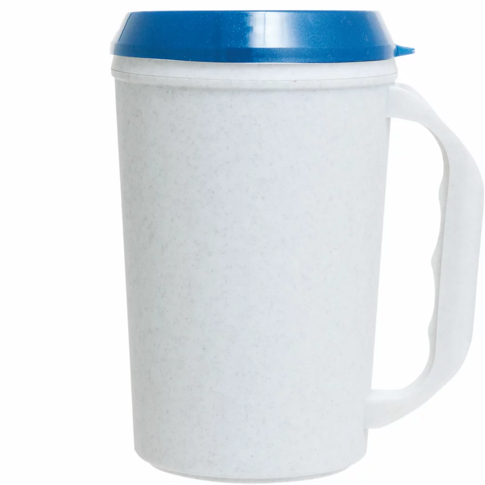 Mug de voyage isolé de 22 oz avec couvercle à boire.