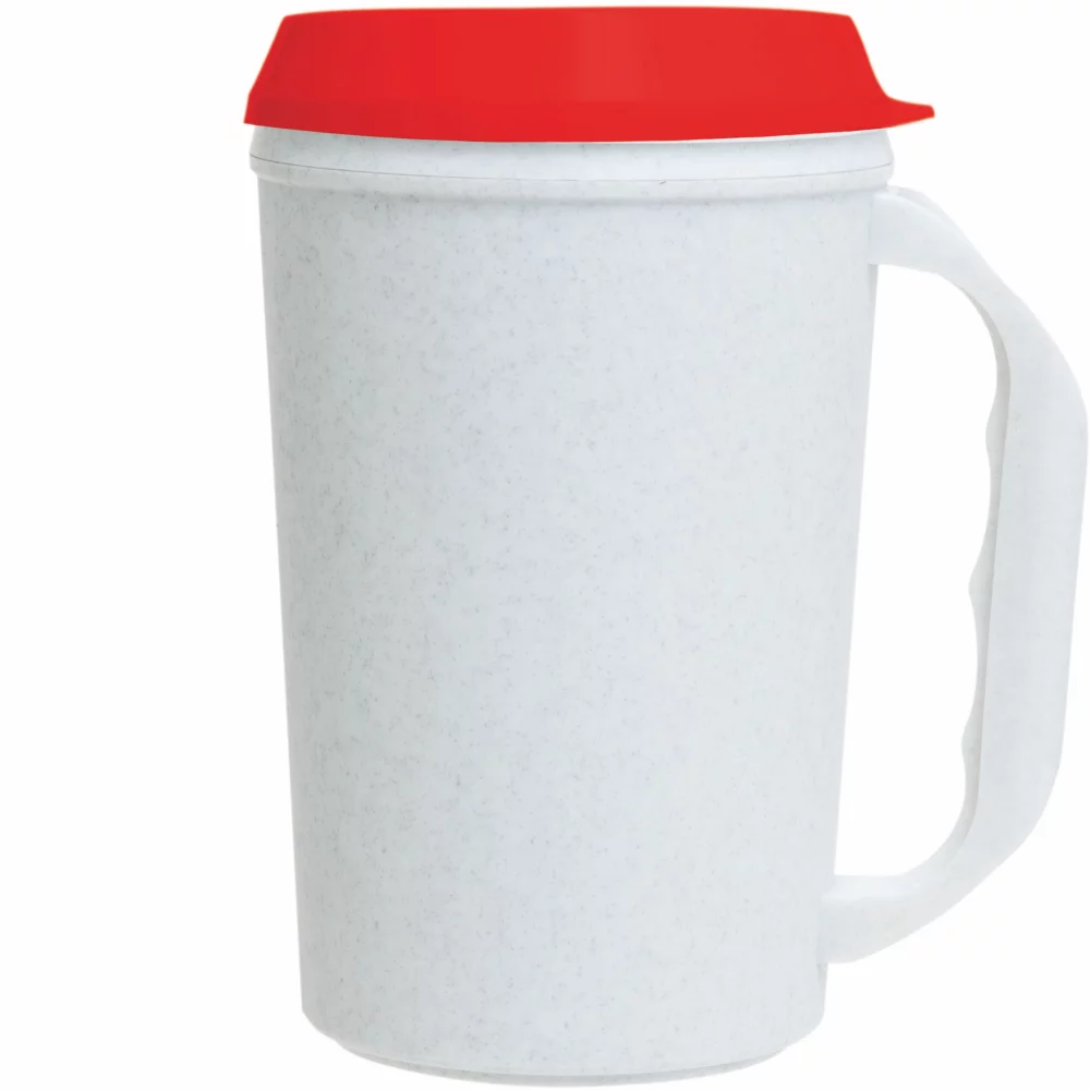 Mug de voyage isolé de 22 oz avec couvercle à boire.