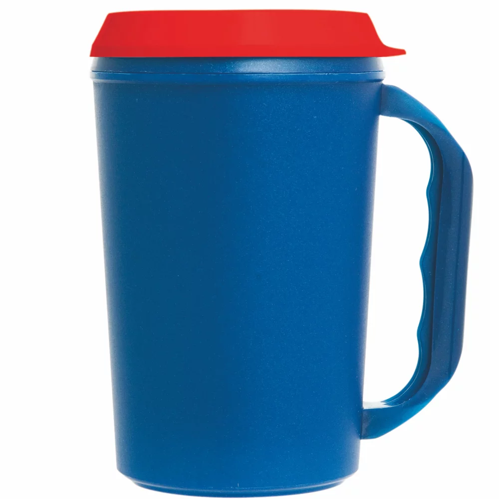 Mug de voyage isolé de 22 oz avec couvercle à boire.