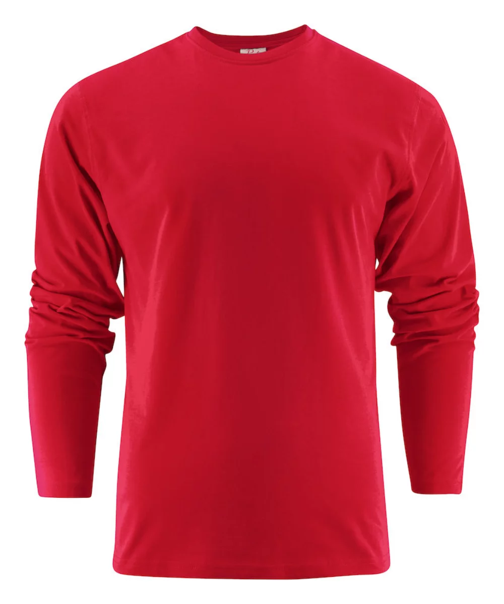 Printer Active Wear Heavy Long Sleeve T-Shirt