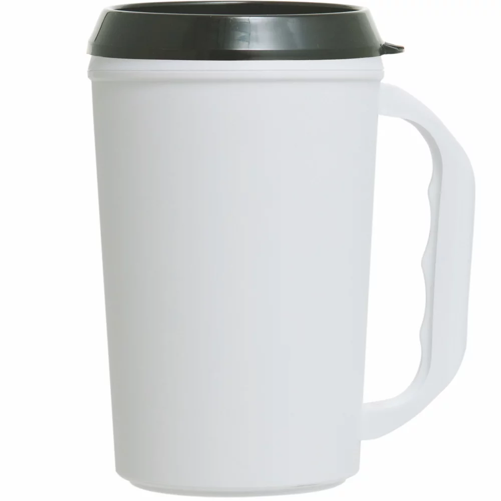 Mug de voyage isolé de 22 oz avec couvercle à boire.