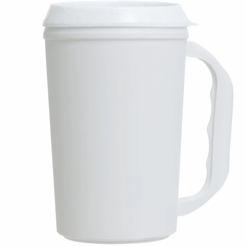 Mug de voyage isolé de 22 oz avec couvercle à boire.