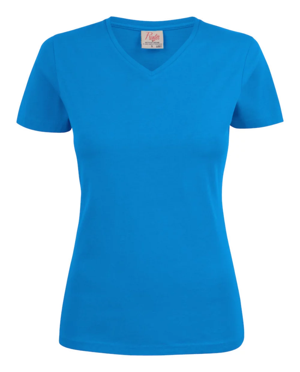 T-shirt col en V pour femme Printer Active Wear Heavy