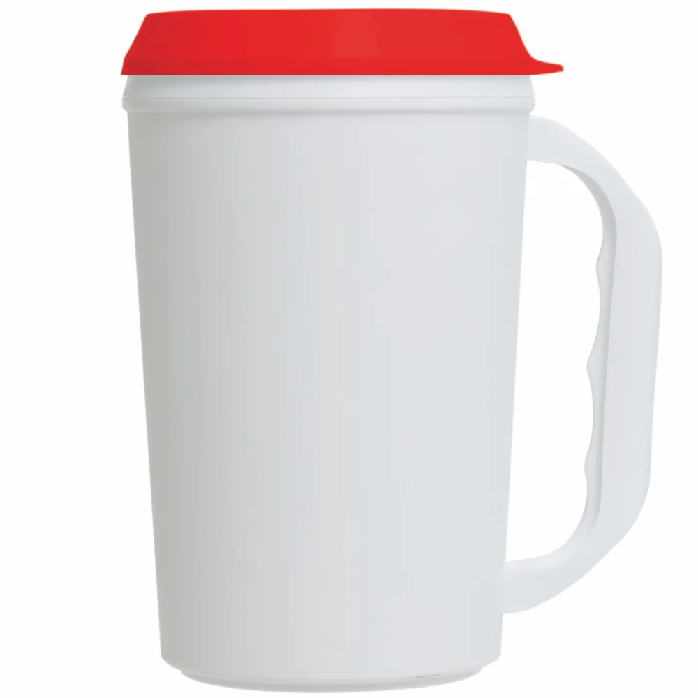 Mug de voyage isolé de 22 oz avec couvercle à boire.
