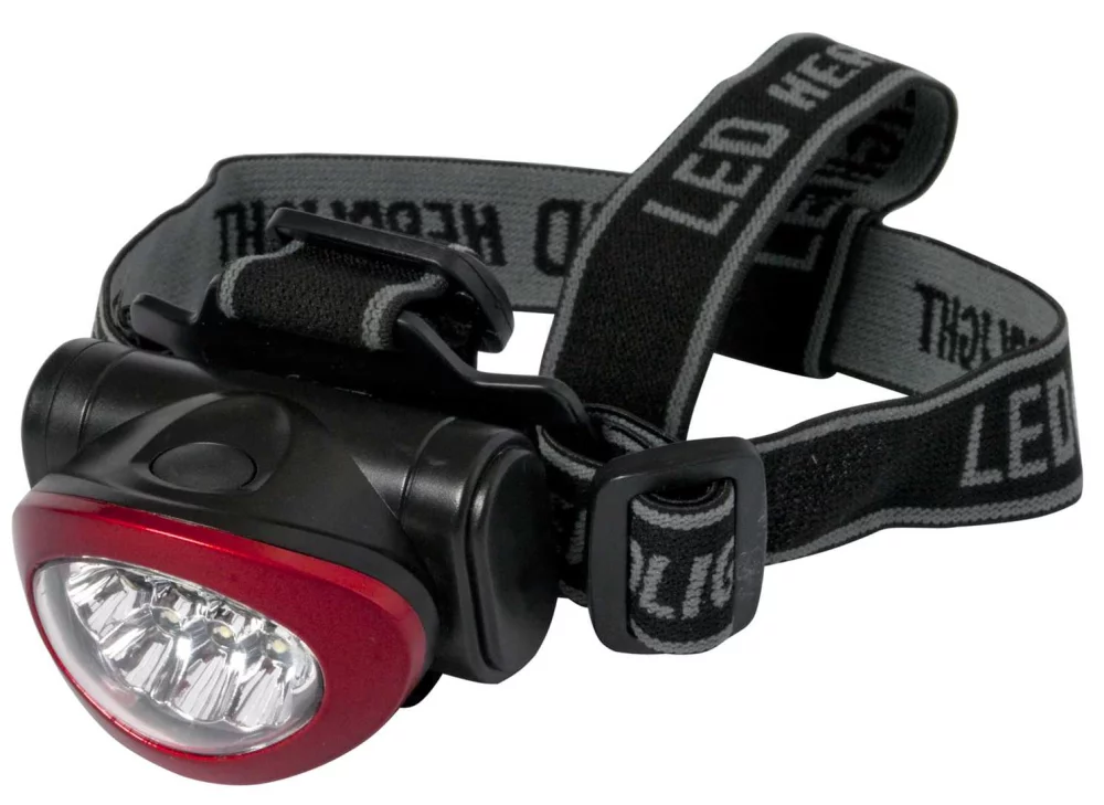 Lampe frontale à 10 LED