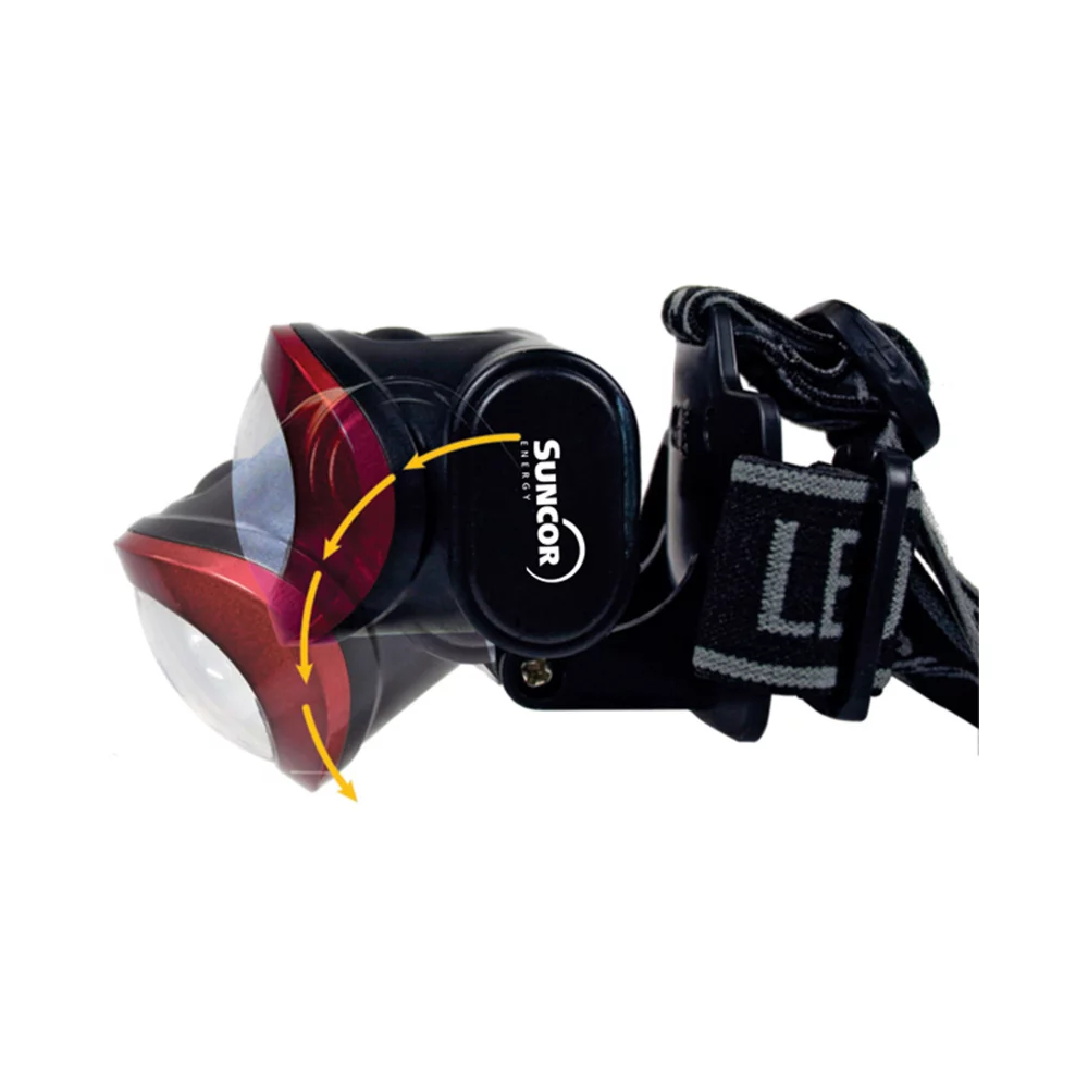 Lampe frontale à 10 LED