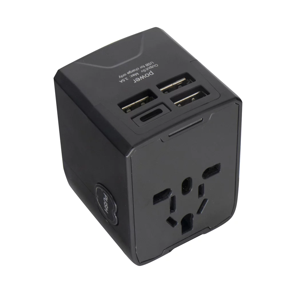 Adaptateur de voyage avec sac