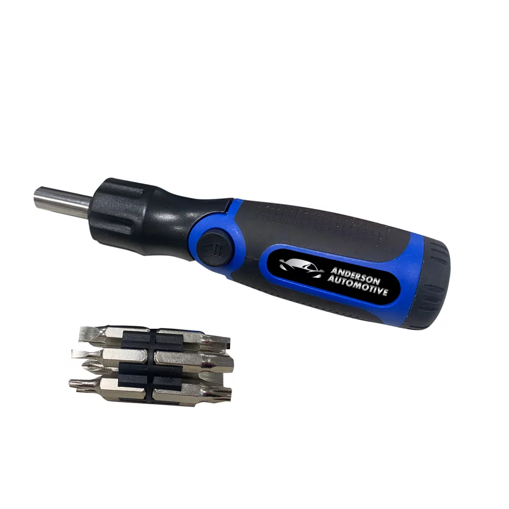 Tournevis flexible avec 12 embouts