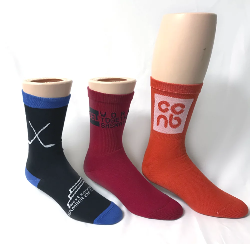 Chaussettes en polyester personnalisées