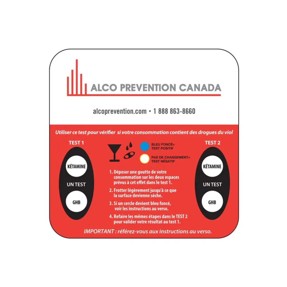 Drink Drug Detection Coaster