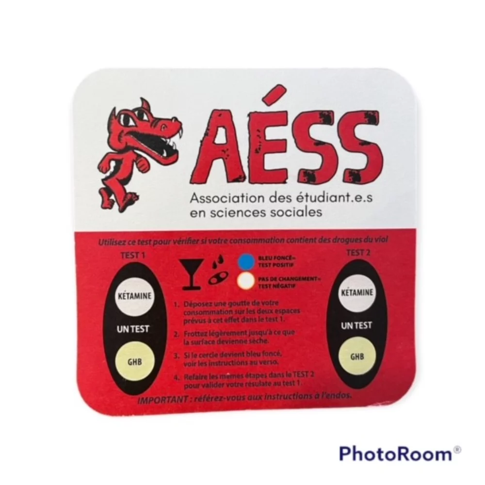 Drink Drug Detection Coaster