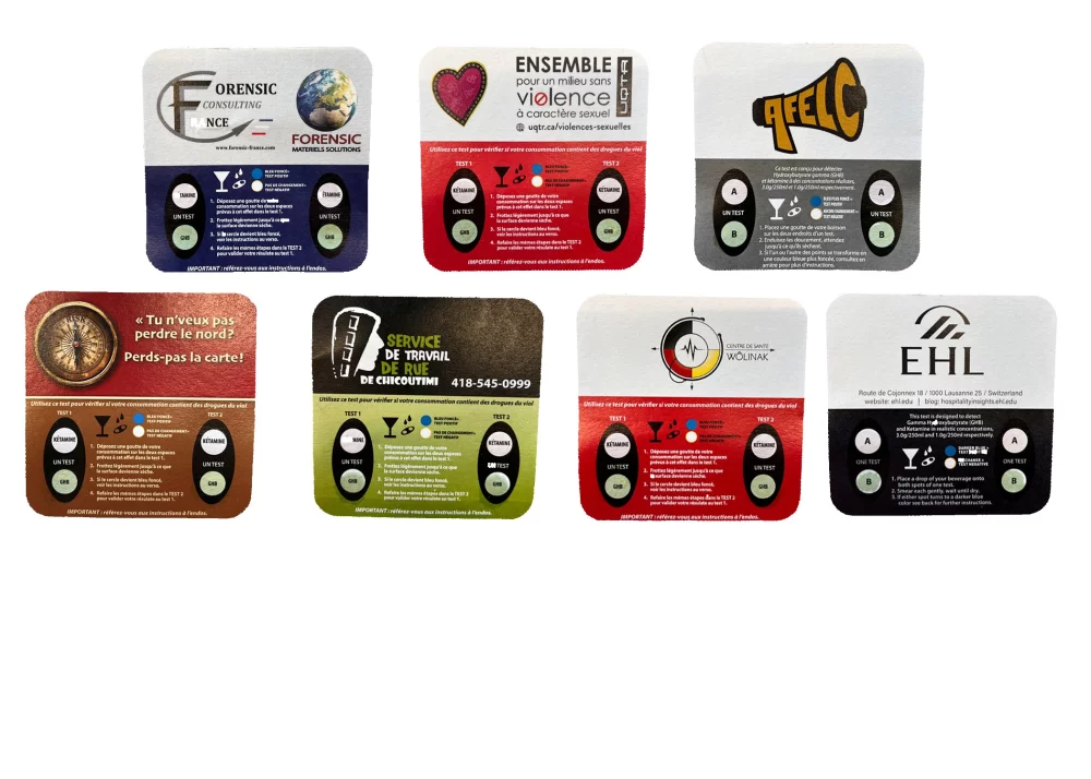 Drink Drug Detection Coaster