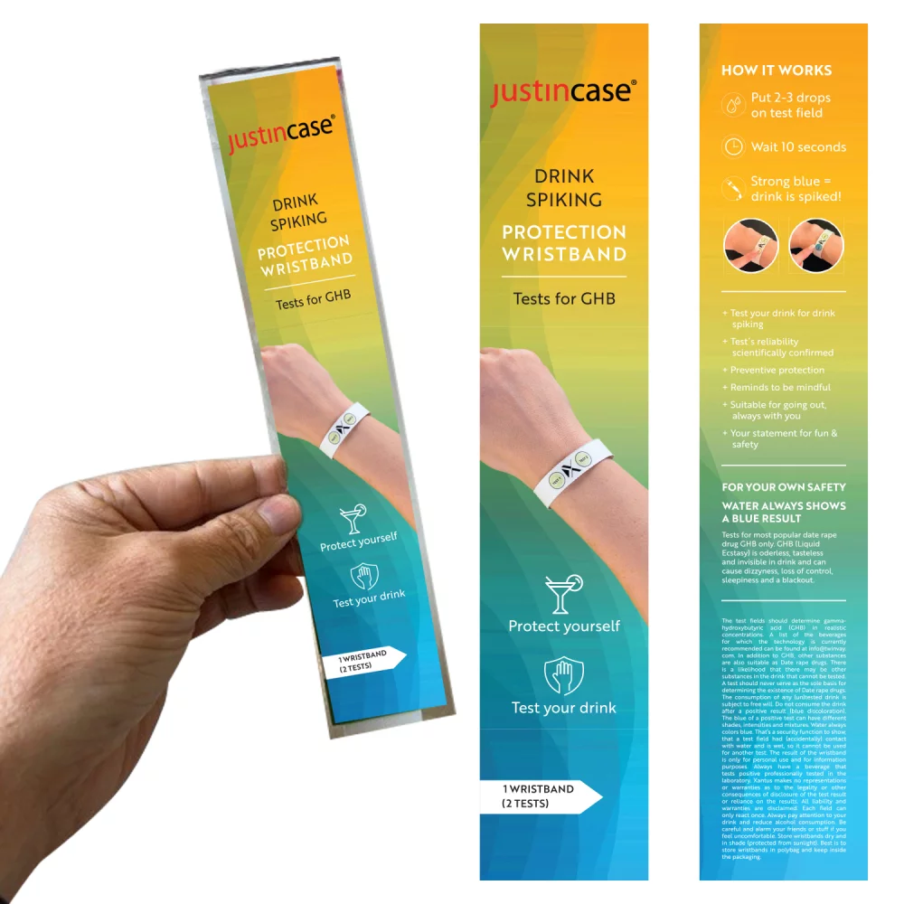 Bracelet de détection du GHB