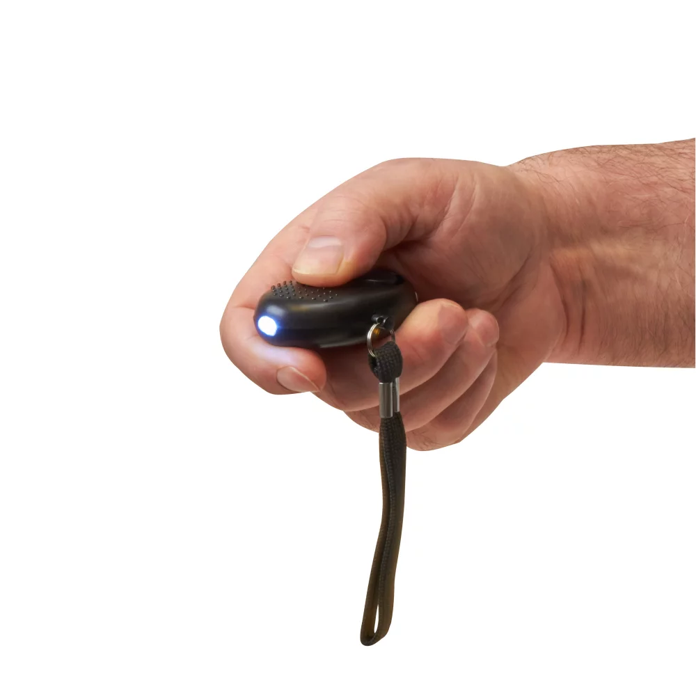 Personal Alarm Keychain w/ LED Light