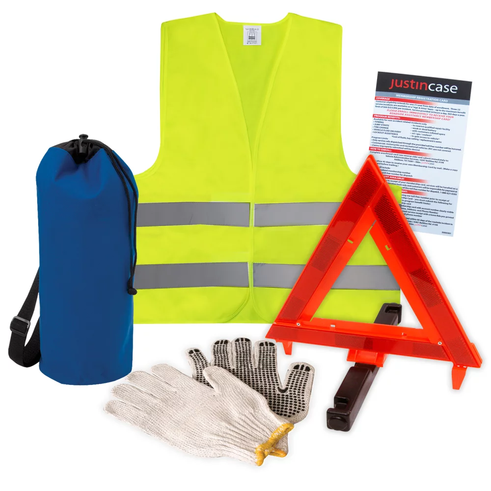 Kit de sécurité essentiel avec assistance routière 24h/24