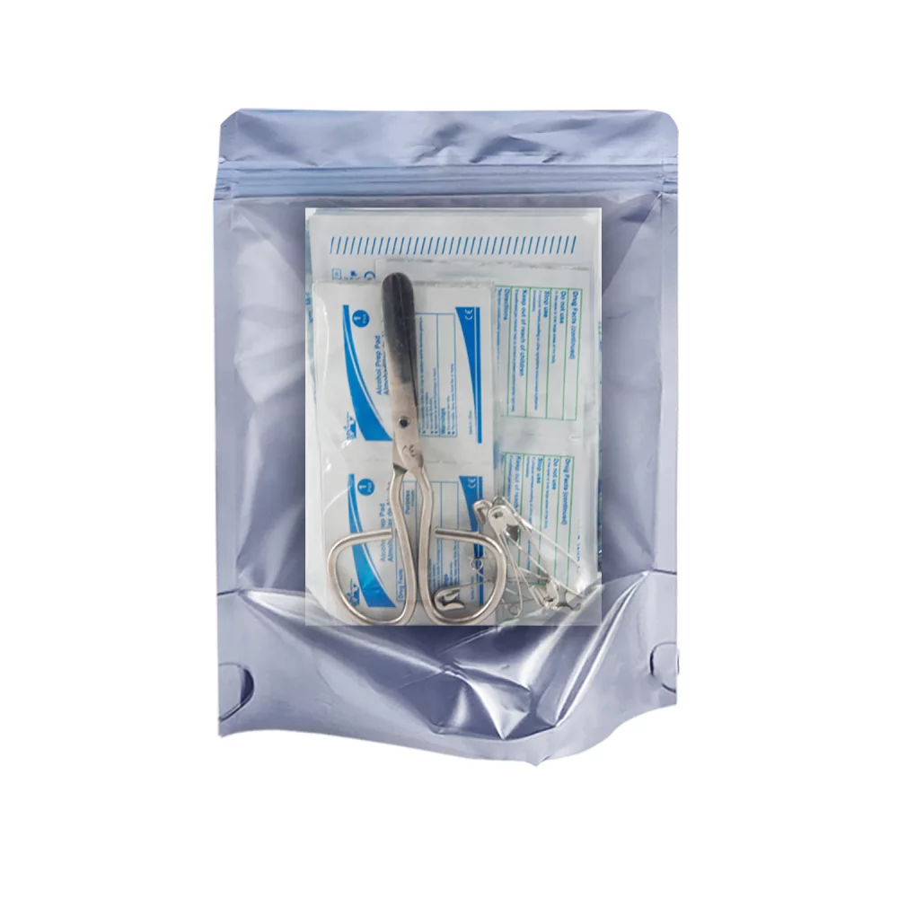 Trousse de premiers soins en pochette scellée (51 pièces)