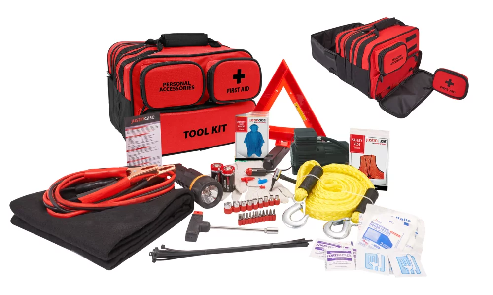 Trousse de voyage automobile premium