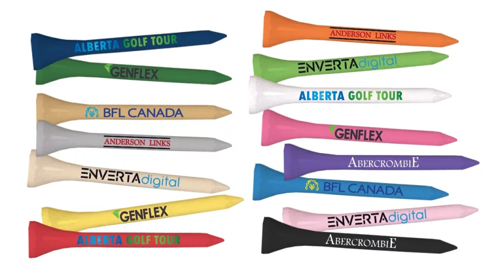Imprinted Wood Golf Tee (2 3/4")