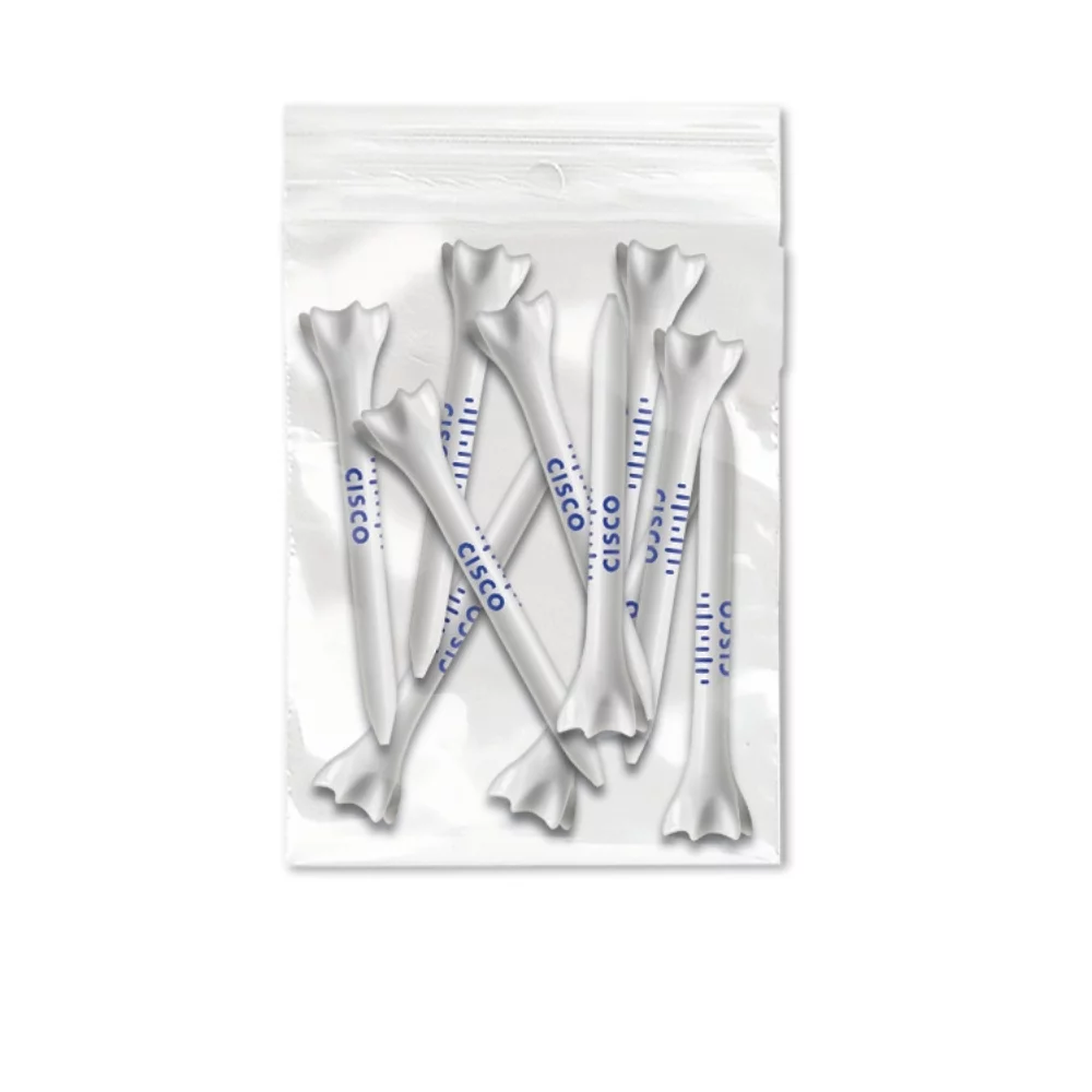 PACK DE TEE DE GOLF ZIPLOCK - 10 Tés de 2 3/4 pouces
