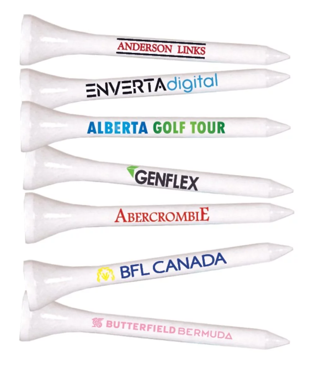 Tee de golf à endurance imprimée (2 3/4")